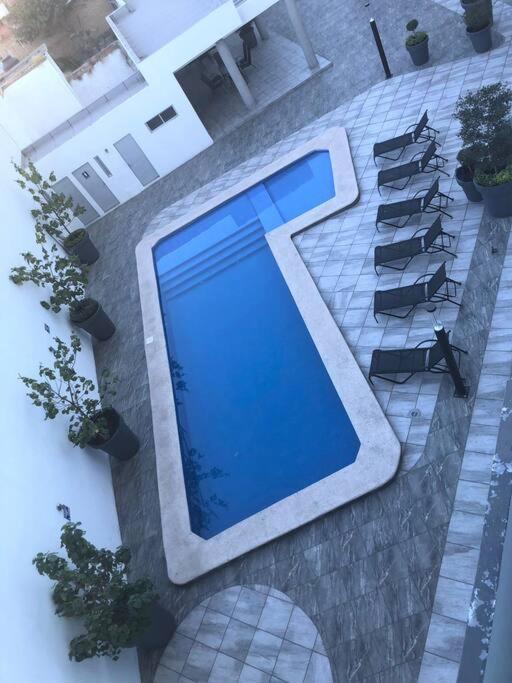 Be Central Departamento Con Alberca En El Centro De Guadalaja 과달라하라 외부 사진