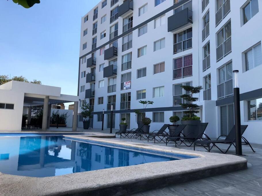 Be Central Departamento Con Alberca En El Centro De Guadalaja 과달라하라 외부 사진