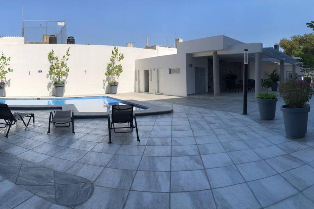 Be Central Departamento Con Alberca En El Centro De Guadalaja 과달라하라 외부 사진